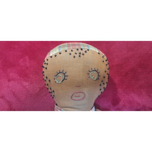 Topsy Turvey cloth rag doll- vintage Americana! Very nice vintage condition - Picture 2 of 7